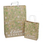 Kraft paper bags for boutique store