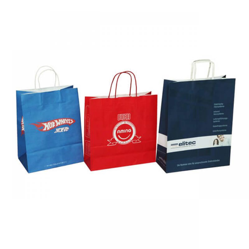 Kraft paper bags for promotion