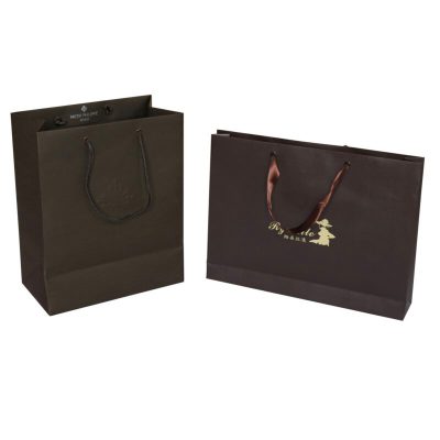 Luxury Famous Orange Color Shopping Paper Bag for Clothing - China Shopping  Paper Bags and Paper Bag price