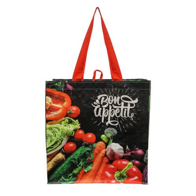 Wholesale laminated pp non woven bags custom logo shopping bag