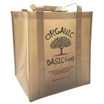 Promotion custom logo non woven shopping bag