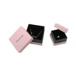 Custom logo cardboard jewellery packaging boxes