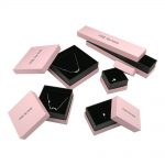 Custom logo cardboard jewellery packaging boxes