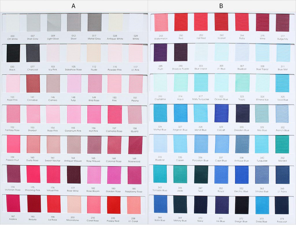grosgrain colorbook