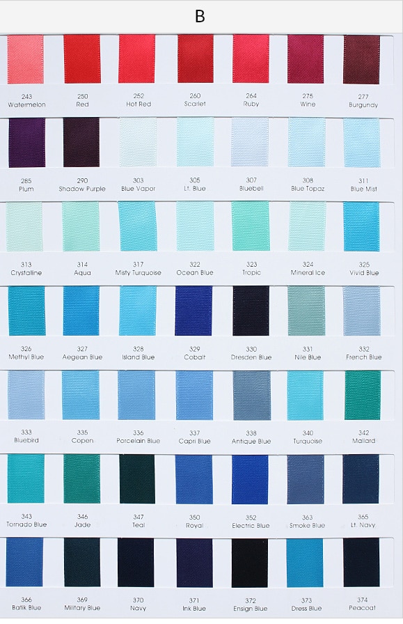 Ribbon color book