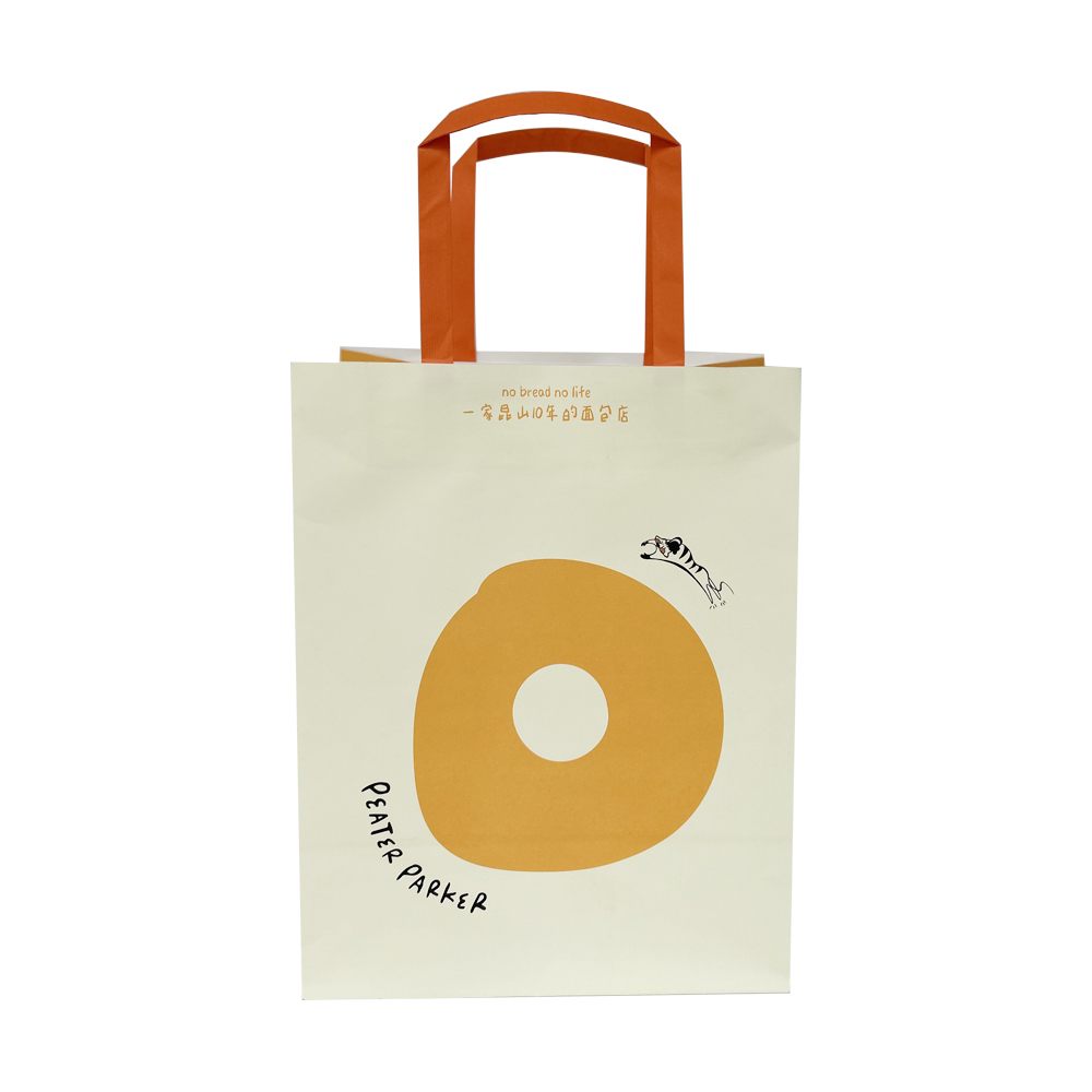 Bakery kraft paper bag bread cookies bag